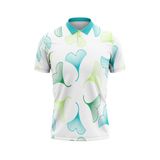 Custom Design and Manufacturing Polo Shirt Sportswear Pickleball & Tennis polo collar short sleeves sublimation printing multicolor Polyester-Spandex blend 4-way stretch OEM/ODM Low MOQ