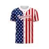 Custom Design and Manufacturing Sports T-Shirt Baseball buttoned crew neck short sleeves sublimation printing pattern Polyester-Spandex blend 4-way stretch OEM/ODM Low MOQ