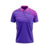 Custom Design and Manufacturing Polo Shirt Sportswear Pickleball & Tennis polo collar short sleeves sublimation printing pattern Series Polyester-Spandex blend 4-way stretch OEM/ODM Low MOQ