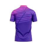 Custom Design and Manufacturing Polo Shirt Sportswear Pickleball & Tennis polo collar short sleeves sublimation printing pattern Series Polyester-Spandex blend 4-way stretch OEM/ODM Low MOQ