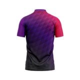 Custom Design and Manufacturing Polo Shirt Sportswear Pickleball & Tennis polo collar short sleeves sublimation printing pattern Special Color Polyester-Spandex blend 4-way stretch OEM/ODM Low MOQ