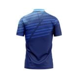 Custom Design and Manufacturing Polo Shirt Sportswear Pickleball & Tennis polo collar short sleeves sublimation printing pattern Series Polyester-Spandex blend 4-way stretch OEM/ODM Low MOQ