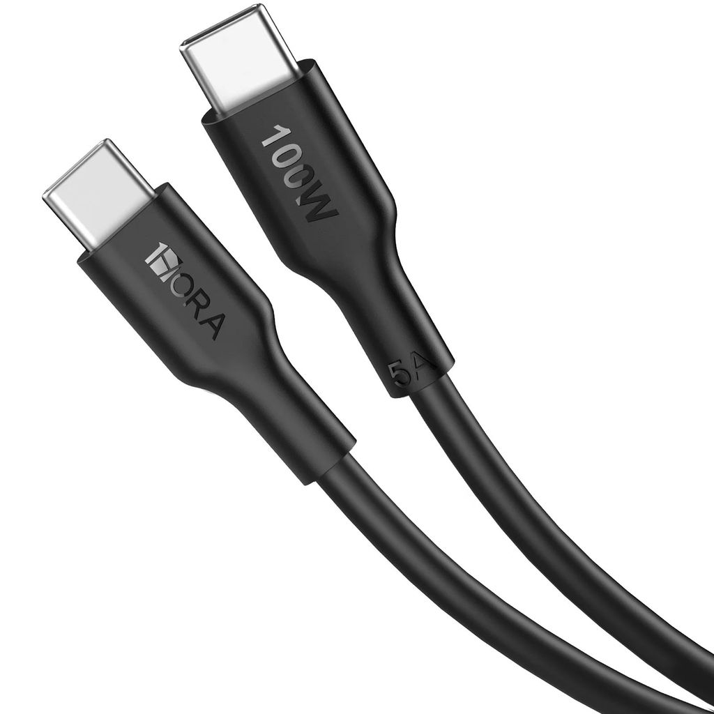 CÁP HORA 5A C TO C PVC NYLON - TRẮNG - 1M - CAB280B
