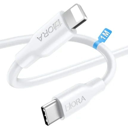 CÁP HORA C TO LIGHTNING - TRẮNG - 1M - CAB258B