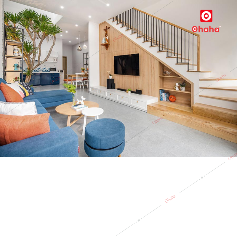 Thiết Kế Nội Thất Nhà Phố Cao Cấp Ohaha - TKNP-OH001