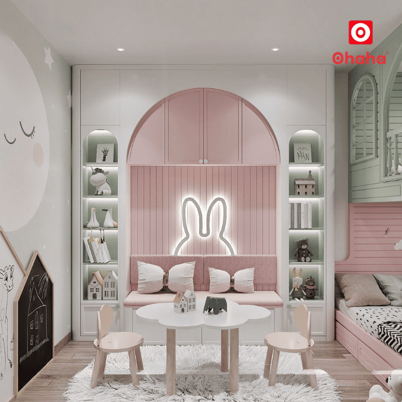 Giường tầng thông minh hiện đại OHAHA - GTTM072