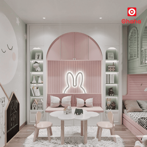 Giường tầng thông minh hiện đại OHAHA - GTTM072