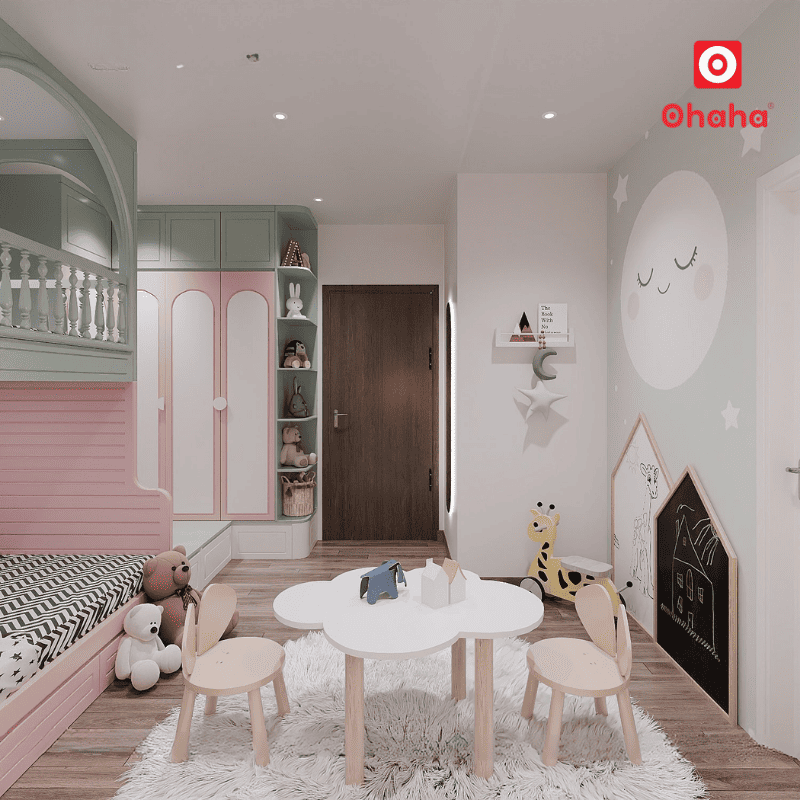 Giường tầng thông minh hiện đại OHAHA - GTTM072