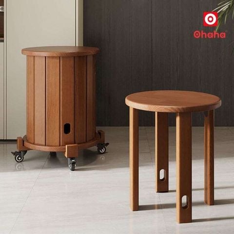 Ghế tròn xếp gọn đa năng OHAHA - G001