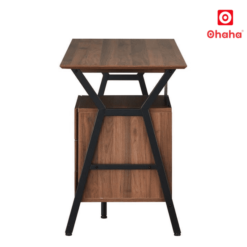 Bàn làm việc hiện đại kèm hộc tủ OHAHA - BLV029