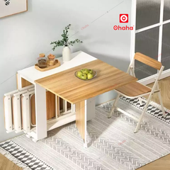 Bàn ăn gấp gọn thông minh có ghế Ohaha - BA034