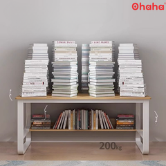 Bàn Học Chân Sắt Có Kệ Sách Cho Bé OHAHA - BH011