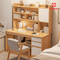 Bàn học hiện đại có kệ sách cho bé OHAHA - BH021