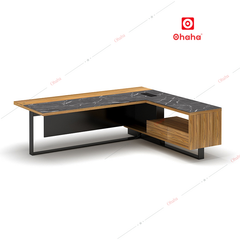 Bàn giám đốc cao cấp Ohaha hình chữ L - BGD004