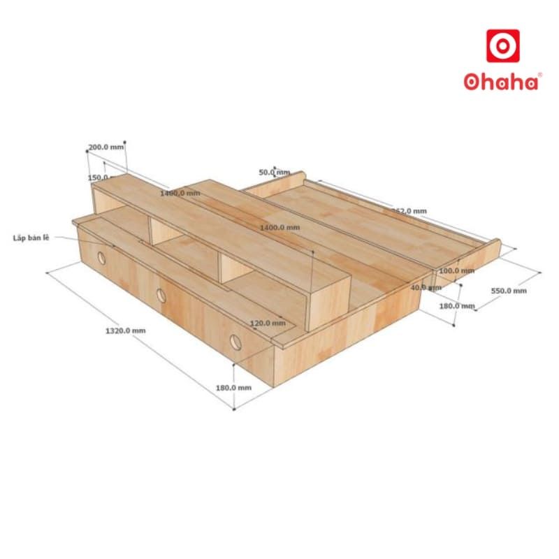 Bàn phòng thu studio hiện đại OHAHA - BSTU004