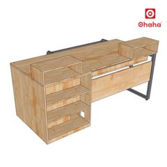 Bàn phòng thu studio hiện đại OHAHA - BSTU005