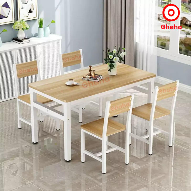 Bộ bàn ăn đa năng có ghế Ohaha - BA014
