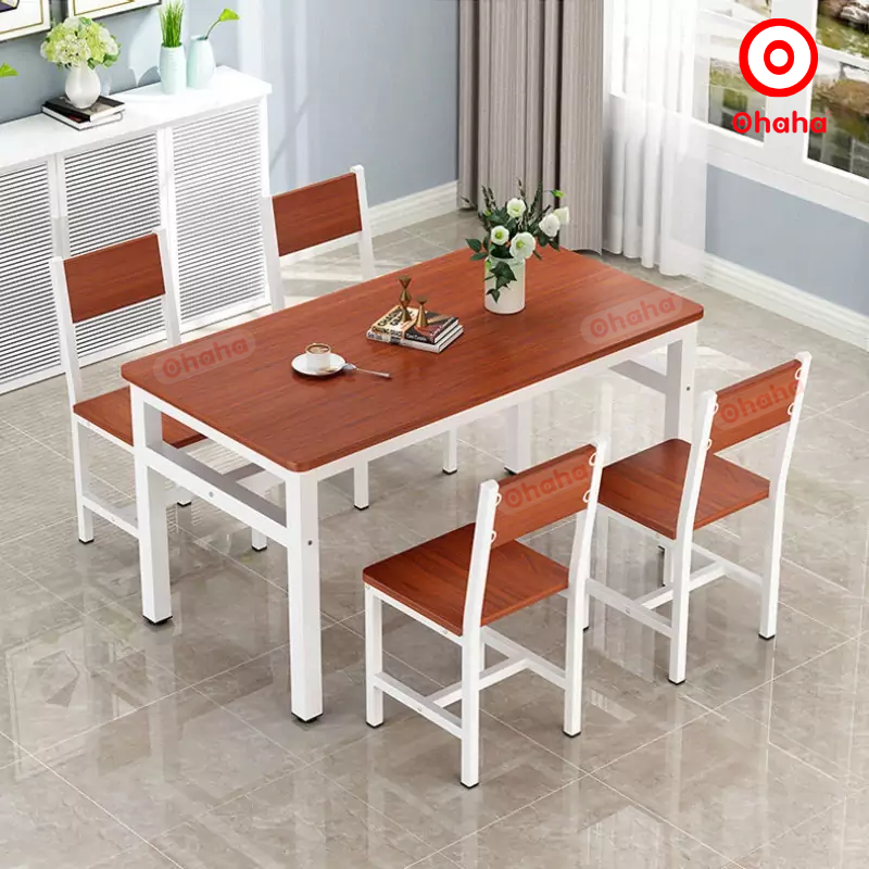 Bộ bàn ăn đa năng có ghế Ohaha - BA014