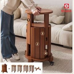 Ghế tròn xếp gọn đa năng OHAHA - G001