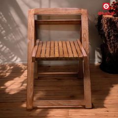 Ghế Xếp Gọn Gỗ Tần bì Ash Cao Cấp OHAHA GXG002