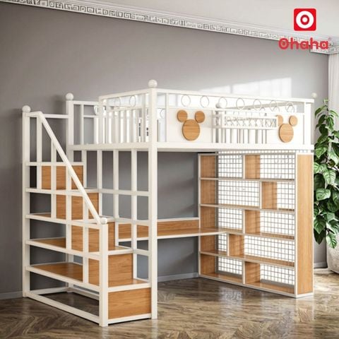 Giường tầng hiện đại khung sắt cao cấp OHAHA - GTS054