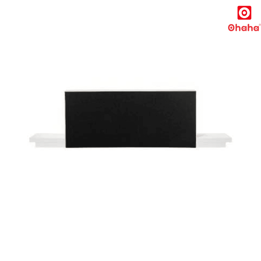 Giường ngủ bệt kiểu Nhật kèm vách và bọc nệm đầu giường Ohaha - GB007