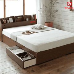 Giường ngủ gỗ công nghiệp cao cấp OHAHA  - GC035 - 01