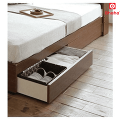 Giường ngủ gỗ công nghiệp cao cấp OHAHA  - GC035 - 01