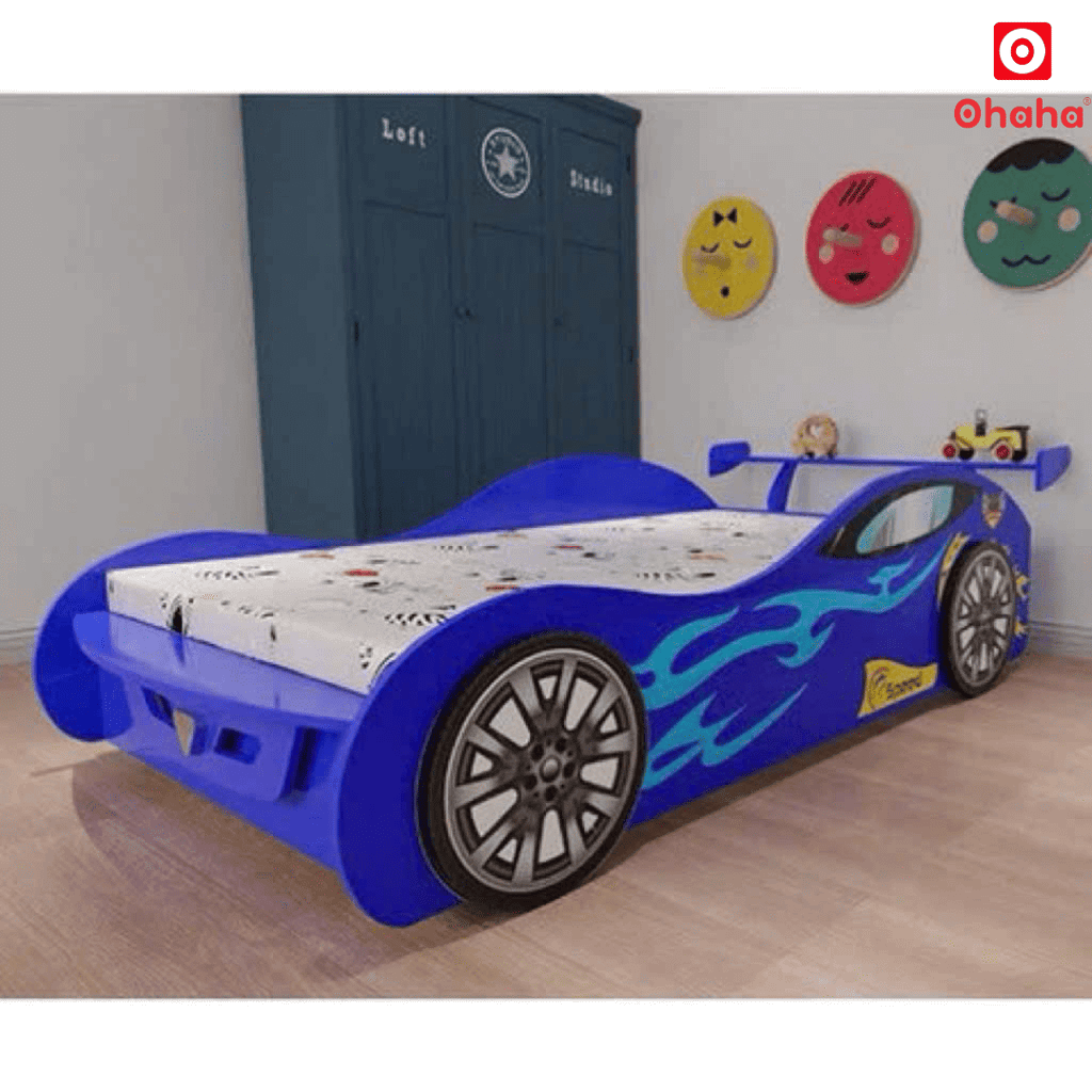 Giường ngủ hiện đại hình xe hơi cho bé Ohaha - GTE001