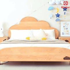 Giường ngủ hiện đại hình đám mây cho bé - GTE018