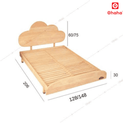 Giường ngủ hiện đại hình đám mây cho bé - GTE018