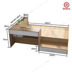 Combo giường ngủ đa năng kết hợp tủ và bàn học Ohaha - GĐN003