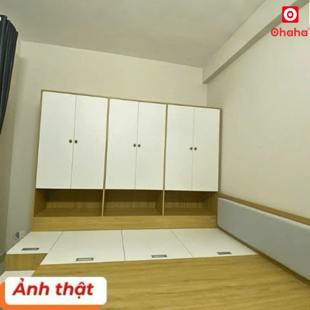 Combo giường ngủ đa năng nhiều tủ kệ Ohaha - GĐN001