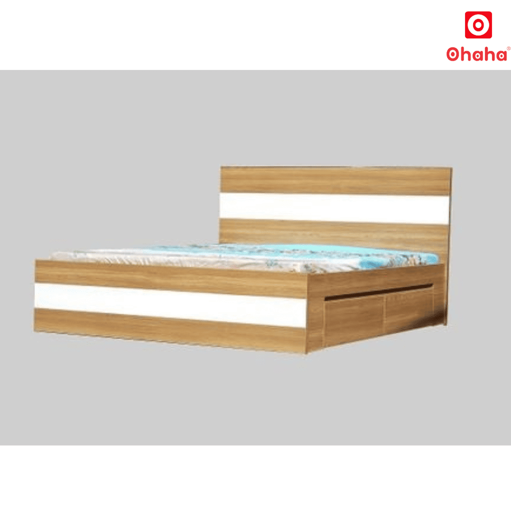 Giường ngủ gỗ công nghiệp cao cấp OHAHA  - GC023