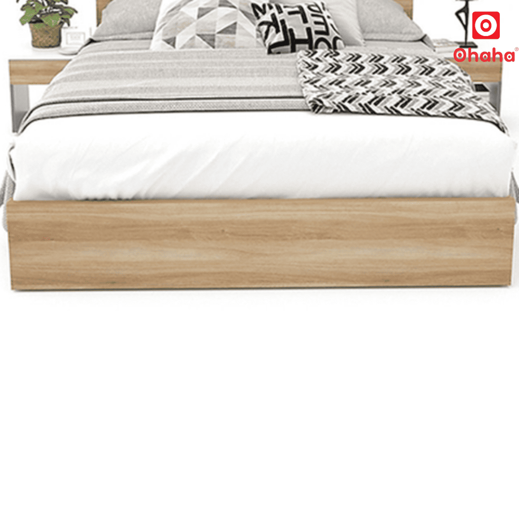 Giường ngủ gỗ công nghiệp cao cấp OHAHA  - GC024