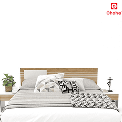 Giường ngủ gỗ công nghiệp cao cấp OHAHA  - GC024