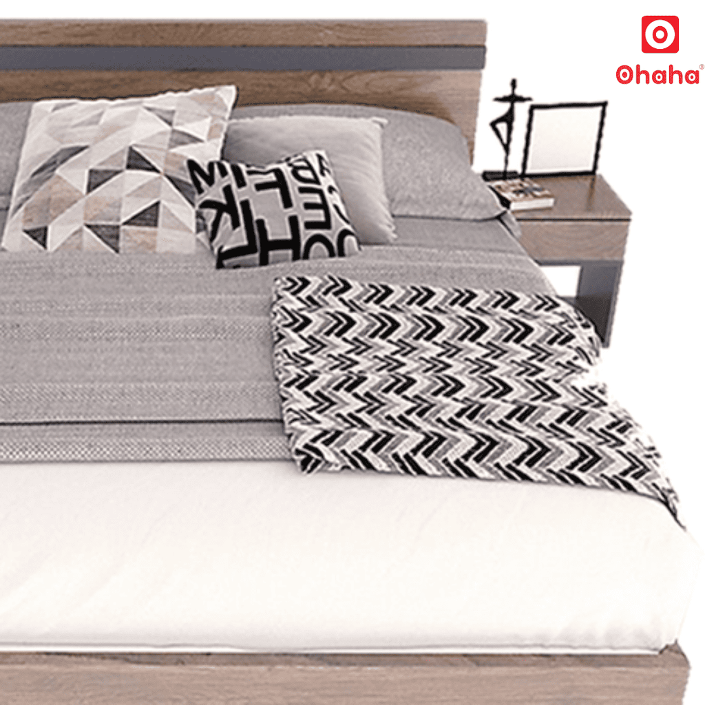 Giường ngủ gỗ công nghiệp cao cấp OHAHA  - GC026