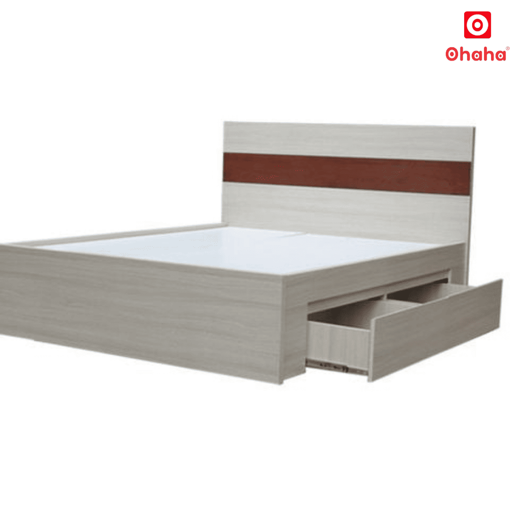 Giường ngủ gỗ công nghiệp cao cấp OHAHA  - GC029