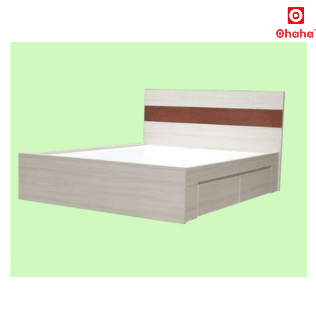 Giường ngủ gỗ công nghiệp cao cấp OHAHA  - GC029