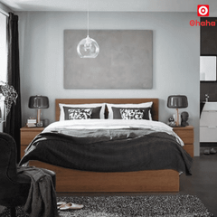 Giường ngủ gỗ công nghiệp cao cấp OHAHA  - GC030 - 02