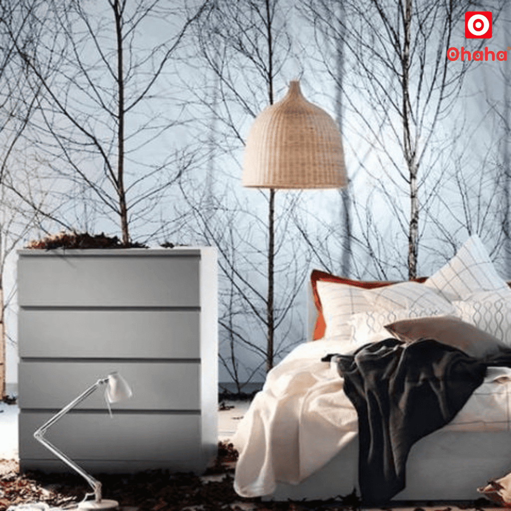 Giường ngủ gỗ công nghiệp cao cấp OHAHA  - GC030 - 04