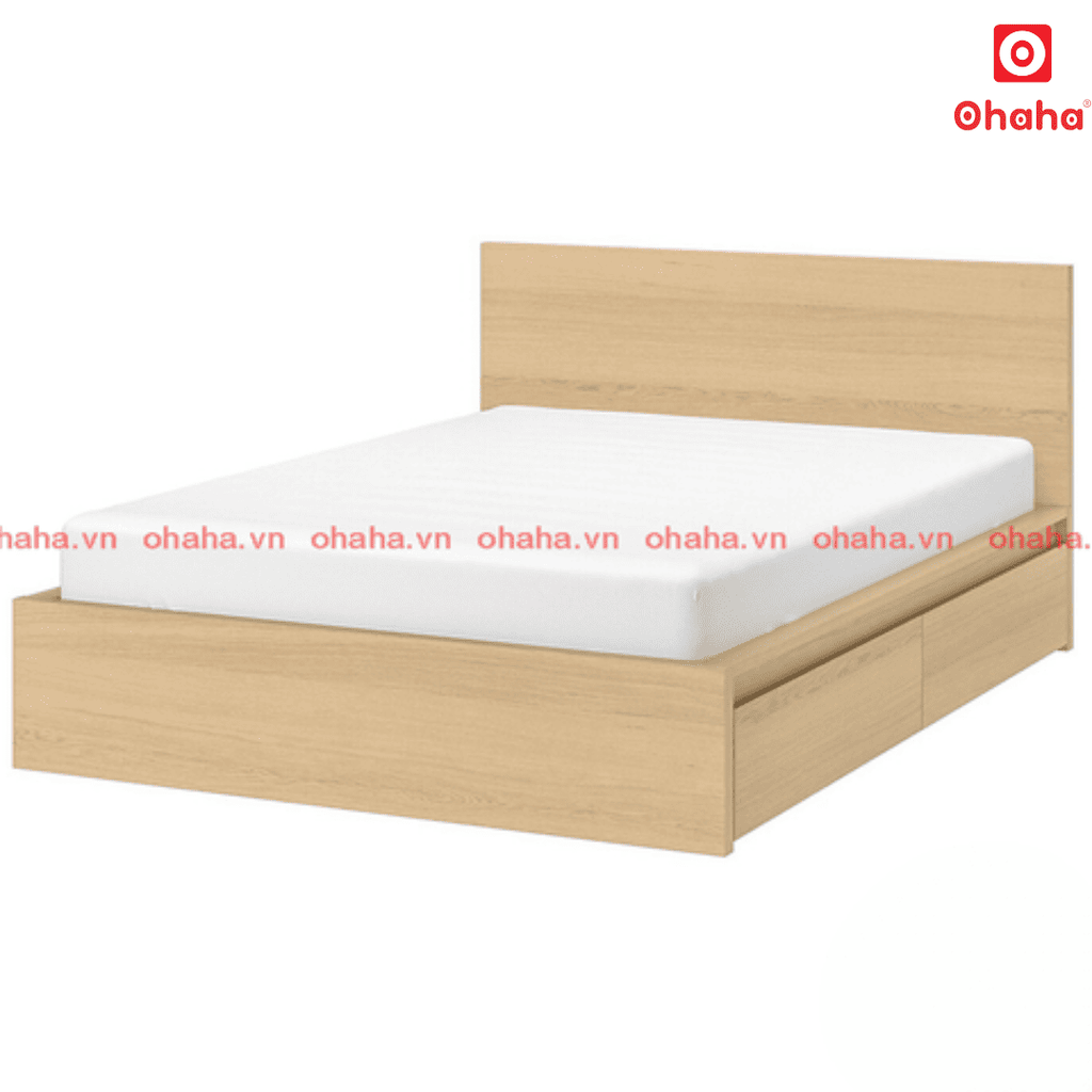 Giường ngủ gỗ công nghiệp cao cấp OHAHA  - GC031