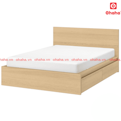 Giường ngủ gỗ công nghiệp cao cấp OHAHA  - GC031