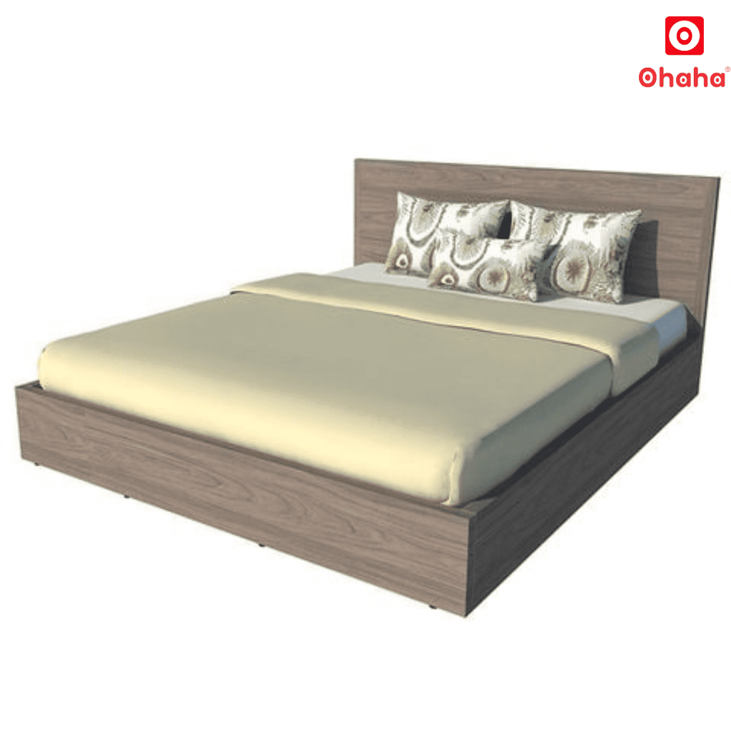 Giường ngủ gỗ công nghiệp cao cấp OHAHA  - GC032 - 01