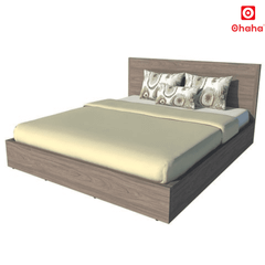 Giường ngủ gỗ công nghiệp cao cấp OHAHA  - GC032 - 01