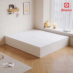 Giường ngủ gỗ công nghiệp cao cấp kiểu hộp OHAHA - GC076