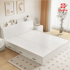 Giường ngủ gỗ công nghiệp hiện đại OHAHA - GC080
