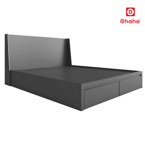 Giường ngủ gỗ công nghiệp hiện đại OHAHA - GC084