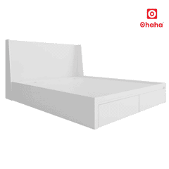 Giường ngủ gỗ công nghiệp hiện đại OHAHA - GC084