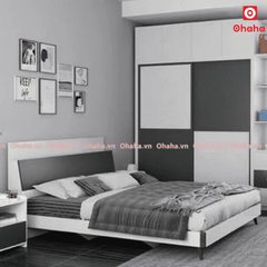 Giường ngủ gỗ công nghiệp cao cấp Ohaha - GC021